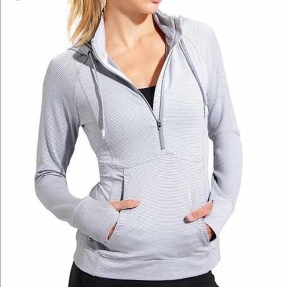 Athleta Heavenly Hail Half Zip Pullover
